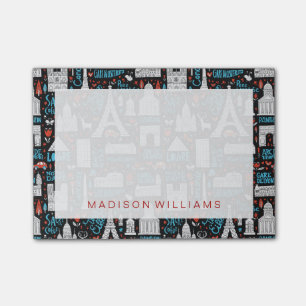 Post-it® Motif de symboles de la France  