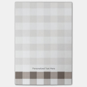 Post-it® Motif de tissu de table Brown