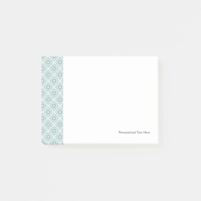 Post-it® Motif de treillis en bande (Devant)