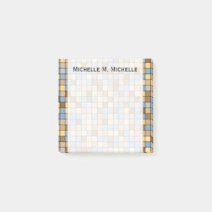 Post-it® Motif de tuiles inspiré par récolte de champ de
