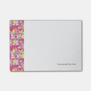 Post-it® Motif d'enfant de Kawaii avec des griffonnages