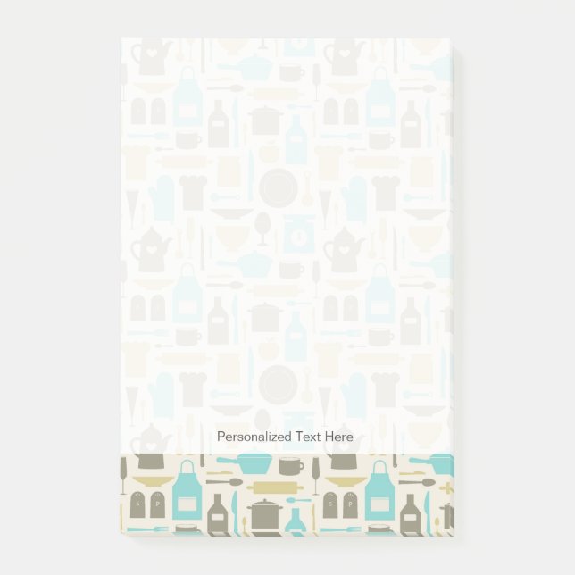 Post-it® Motif Des Outils De Cuisine (Devant)