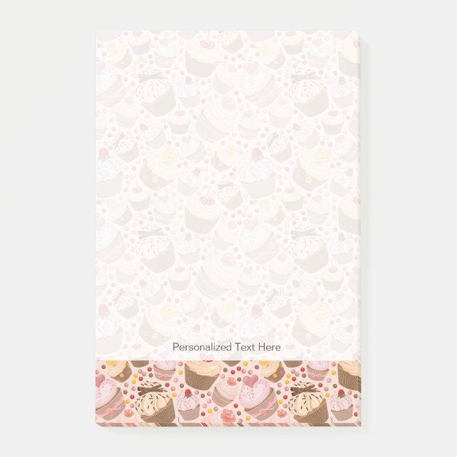 Post-it® Motif des petits gâteaux de célébration (Devant)