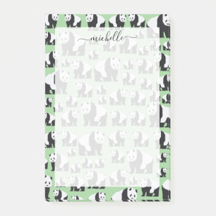 Post-it® Motif d'ours panda mignon