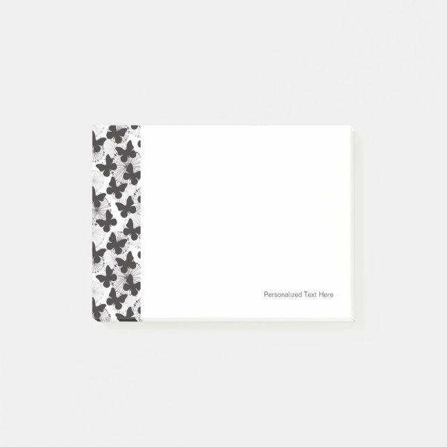 Post-it® motif d'un papillon (Devant)