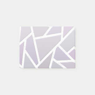Post-it® Motif en mosaïque de lavande