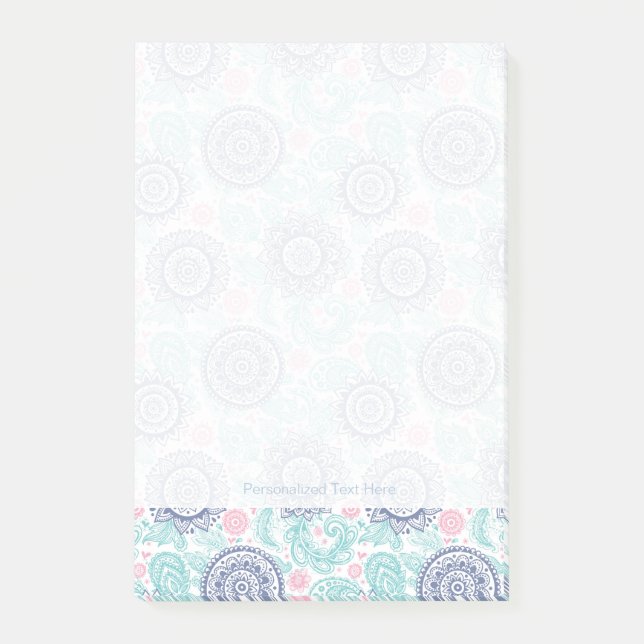 Post-it® Motif ethnique de Paisley (Devant)