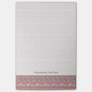 Post-it® Motif ethnique rose d'éléphant