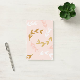 POST-IT® MOTIF FEUILLE 4