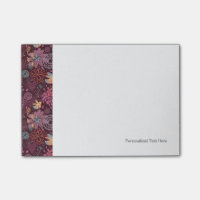 Motif floral abstrait avec des oiseaux