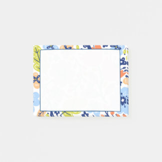 Post-it® Motif Floral Coloré