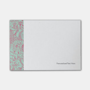 Post-it® Motif floral mignon d'été