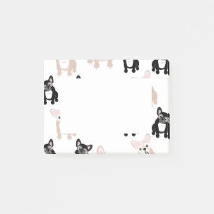 Post-it® Motif français de Bulldog
