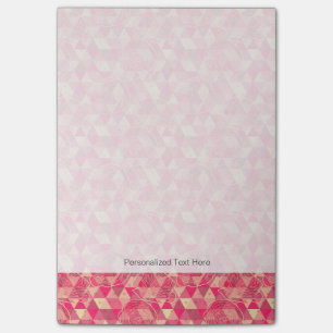 Post-it® Motif géométrique de fleur