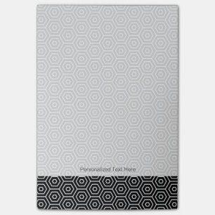 Post-it® motif géométrique de texture hexagonale