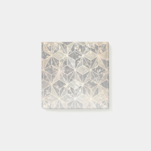 Post-it® Motif géométrique marbre et or