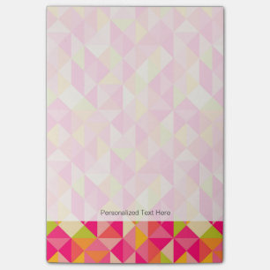 Post-it® motif géométrique triangulaire
