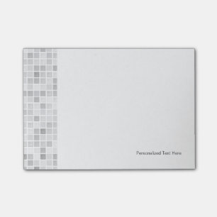 Post-it® Motif gris de tuiles