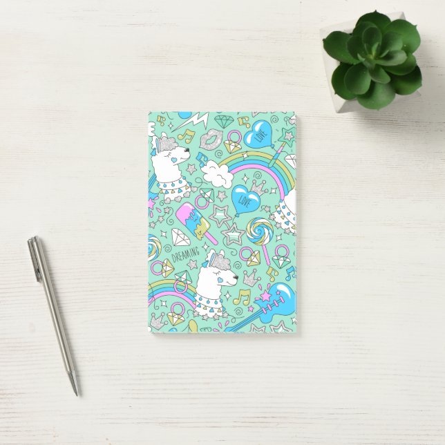 Post-it® motif lama 2 (Bureau)