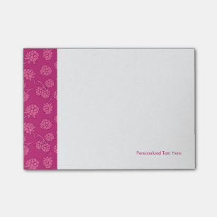 Post-it® Motif magenta de baie