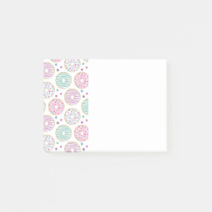 Post-it® Motif mignon de beigne coloré