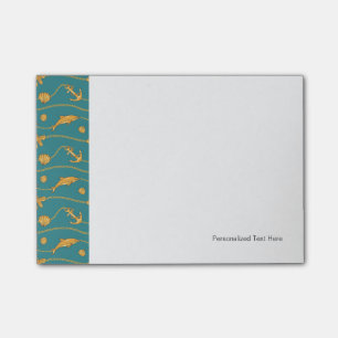 Post-it® Motif nautique d'or