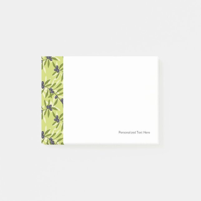 Post-it® Motif olive (Devant)