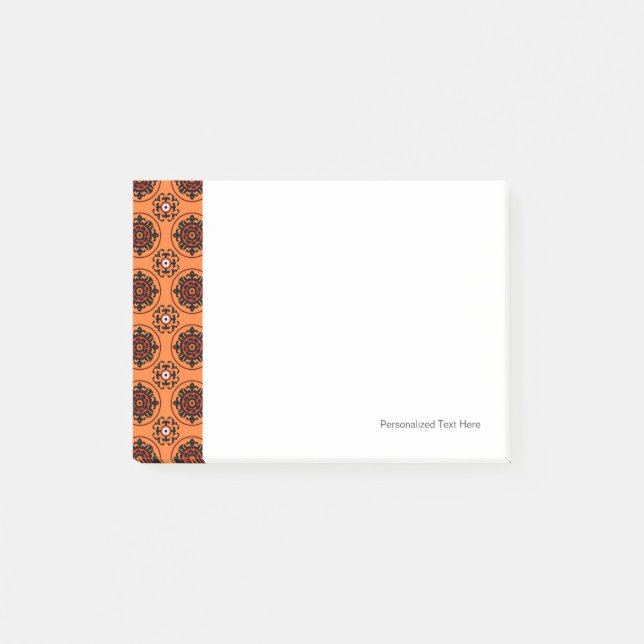 Post-it® Motif orange de Suzani (Devant)