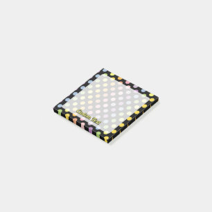 Post-it® Motif Pois Rainbow
