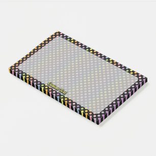 Post-it® Motif Pois Rainbow