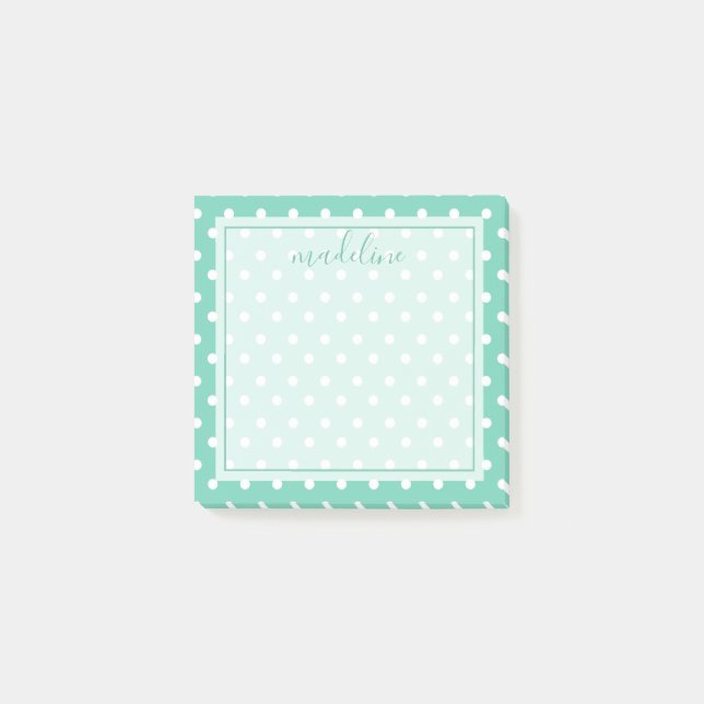 Post-it® motif pois  | Une note de (Devant)