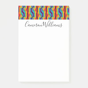 Post-it® Motif Rainbow Fist