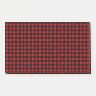 Post-it® Motif Red Black Weaver