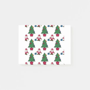 Post-it® Motif sans couture de Noël