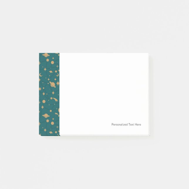 Post-it® motif spatial (Devant)