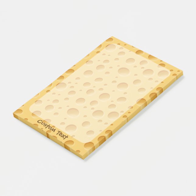 Post-it® Motif suisse au fromage (Incliné)