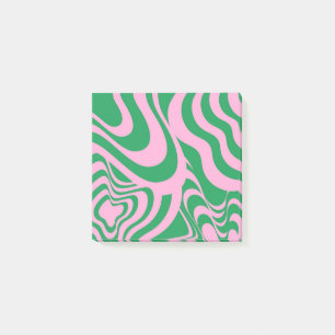 Post-it® Motif Super Y2K rétro-tordu coloré