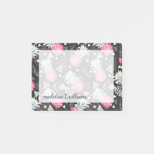 Post-it® Motif texturisé d'ananas de triangle