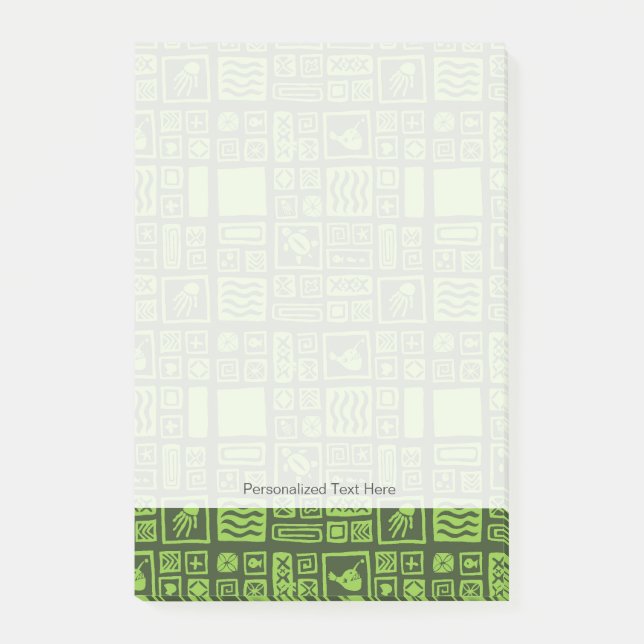Post-it® Motif Tiki (Devant)