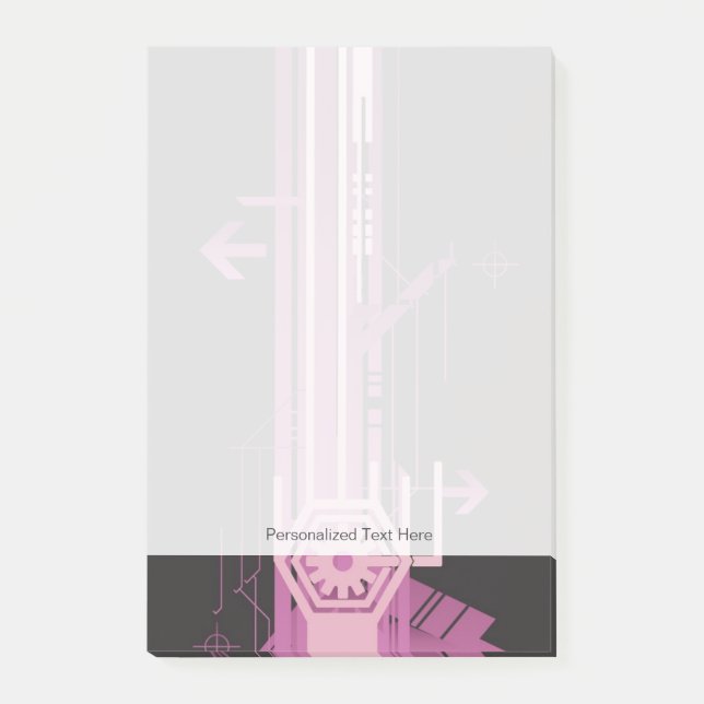 Post-it® Motif tramé technique (Devant)