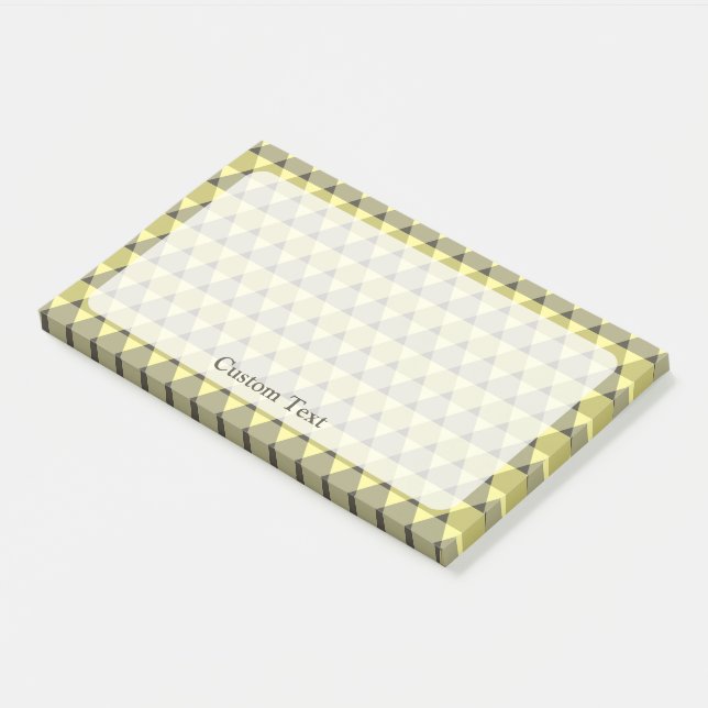 Post-it® Motif triangles (Incliné)