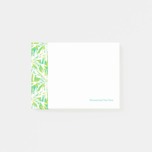 Post-it® Motif tropical de palmettes (Devant)