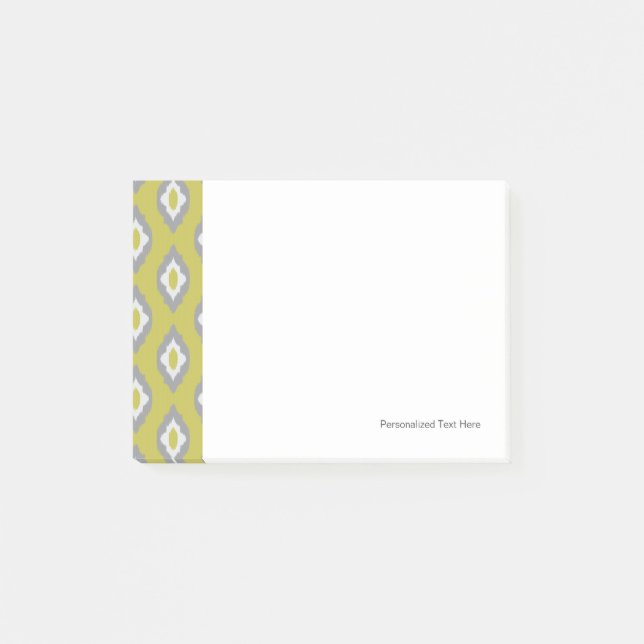 Post-it® Motif vintage d'Ikat (Devant)