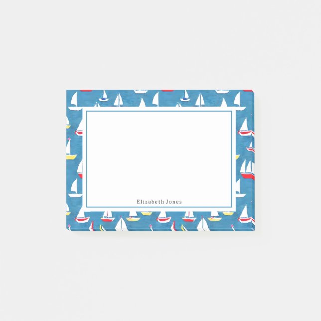 Post-it® Motif voilier (Devant)