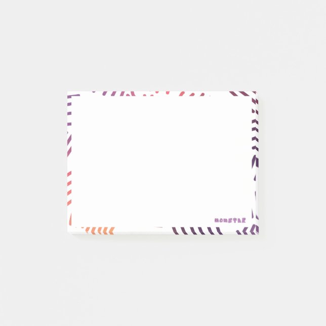 Post-it® motifs de rappel et de tirage à la main (Devant)