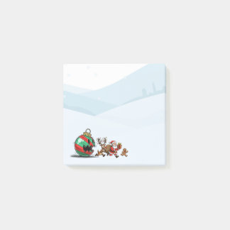 Post-it® Mots d'humour de Noël | Mots du Père Noël