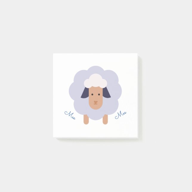 Post-it® Mouton personnalisé (Devant)