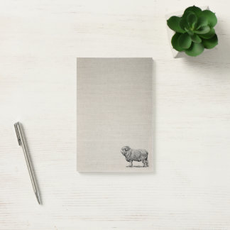 Post-it® Mouton vintage