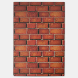 Post-it® Mur de briques rouge