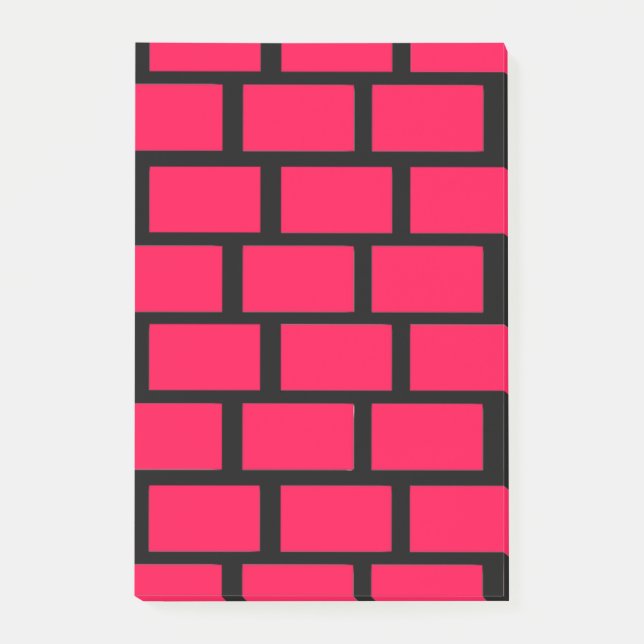 POST-IT® MUR EN BRIQUE ROUGE (Devant)